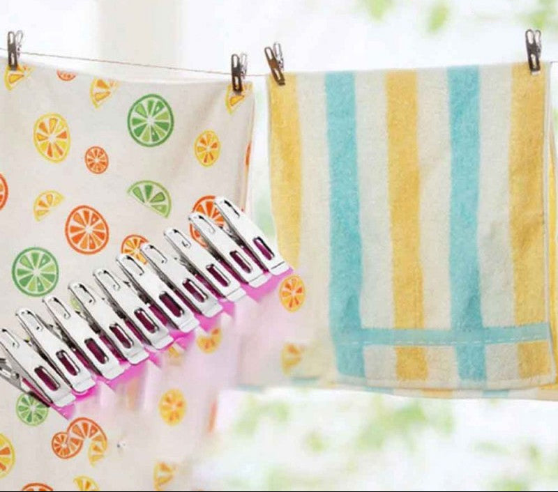 12Pcs Clothes Stainless Steel
