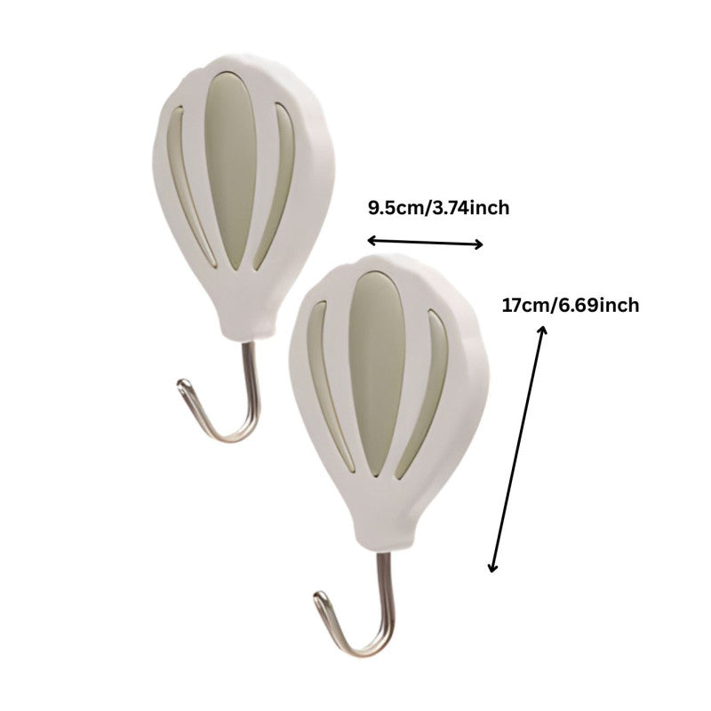 2 Pcs Balloon Hooks Strong Self Wall Hooks