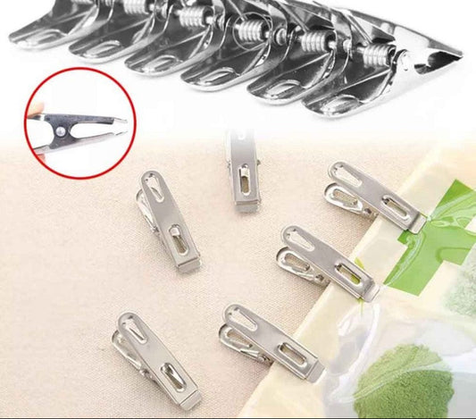 12Pcs Clothes Stainless Steel