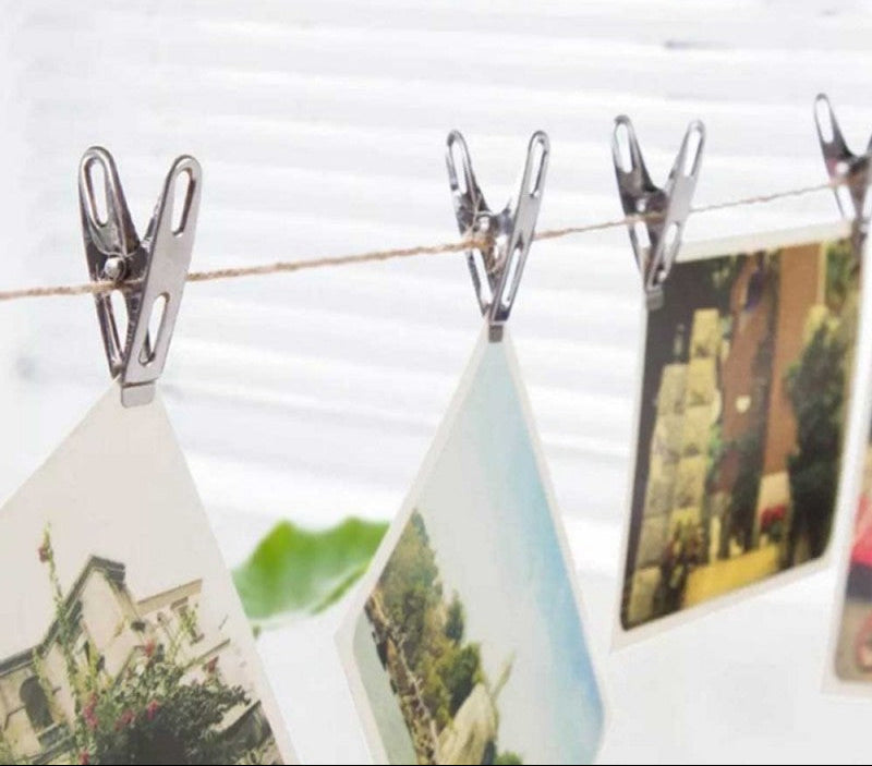 12Pcs Clothes Stainless Steel