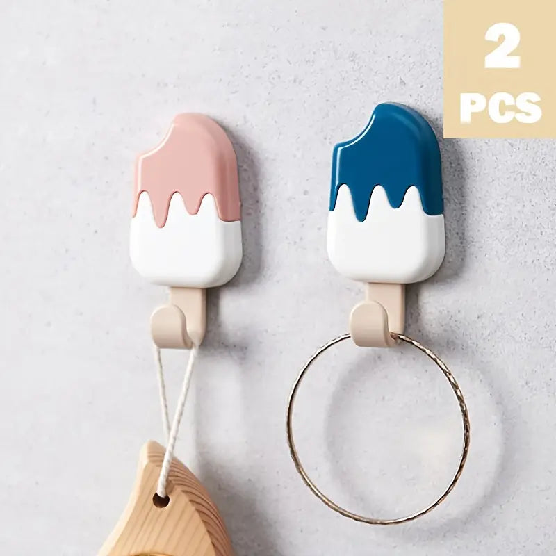 Hanging Hooks 2 Piece Decorative Wall Hooks