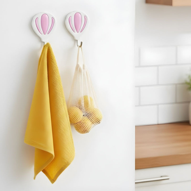 2 Pcs Balloon Hooks Strong Self Wall Hooks