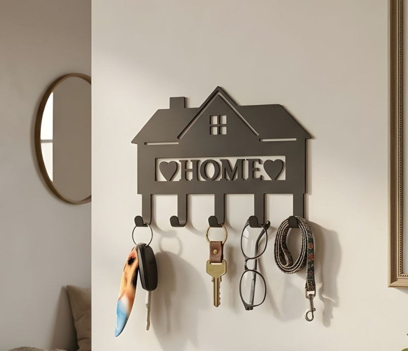 Heavy Duty Metal Wall Mounted Key Holder