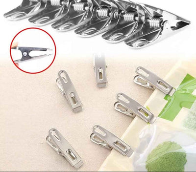 12Pcs Clothes Stainless Steel